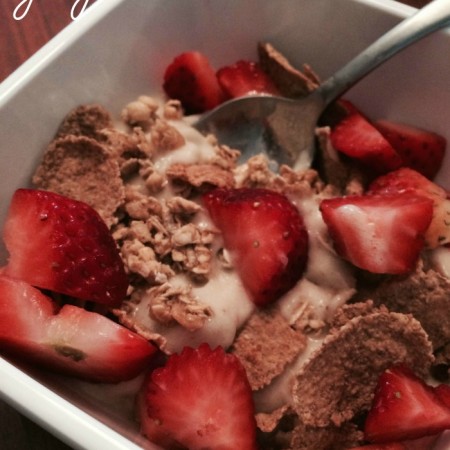 banana frozen yogurt