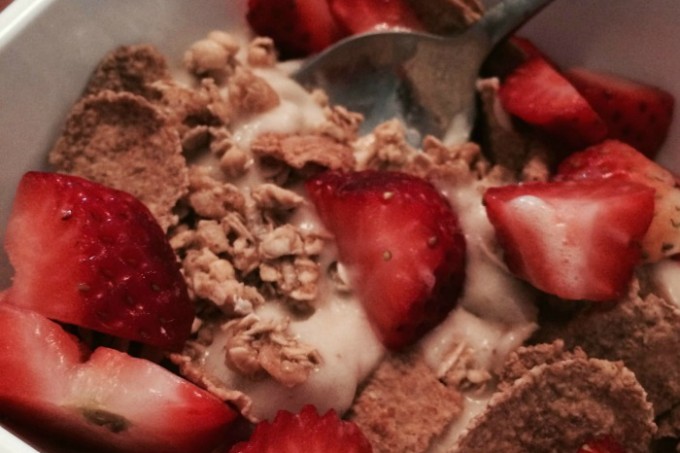 banana frozen yogurt