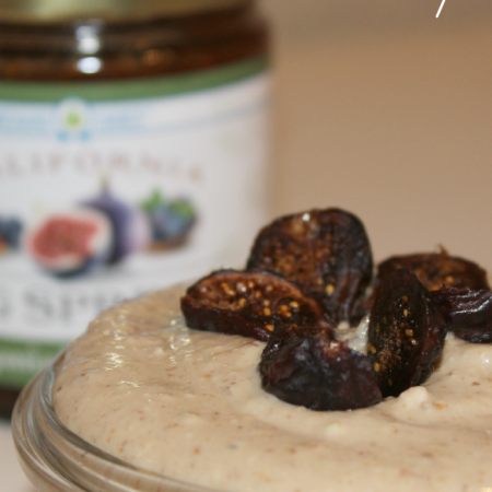 Fig & Blue Cheese Dip. Spread the love with Orchard Choice