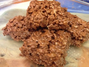 nutella & chocolate rice krispies treats