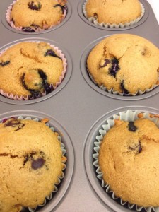 Brunch Week Day 2: Blueberry Vanilla Muffins