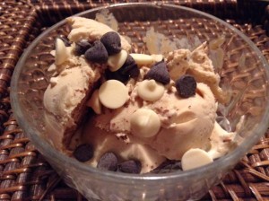 Peanut Butter Banana Cheesecake Ice Cream