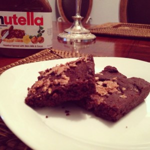 Nutella Brownies