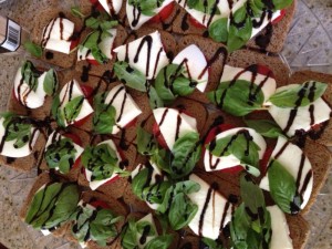 Mini Caprese Stacks