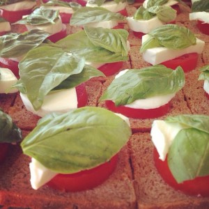 Mini Caprese Stacks