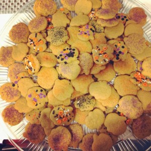 Pumpkin Cut-out Cookies for #SundaySupper