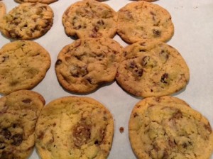 Cake Batter Chocolate Chip & Peanut Butter Cup Cookies