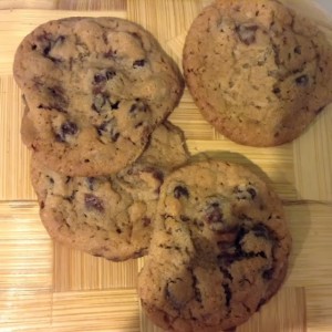 Cake Batter Chocolate Chip & Peanut Butter Cup Cookies