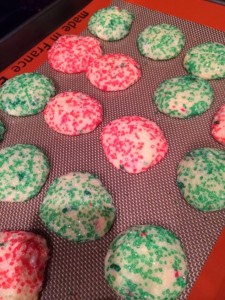 Christmas Cake Mix Cookies