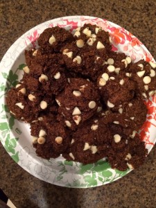 Gingerbread White Chocolate Chip Cookies