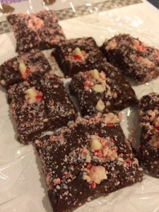 Chocolate Peppermint Fudge