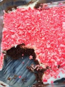 Peppermint Crunch Brownies - Have A #GRAINHoliday Sweepstakes