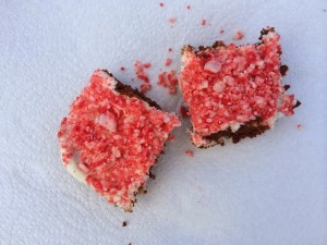 Peppermint Crunch Brownies - Have A #GRAINHoliday Sweepstakes