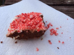 Peppermint Crunch Brownies - Have A #GRAINHoliday Sweepstakes