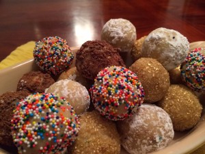 Happy Birthday Cake Mix Truffles #SundaySupper Turns Two!