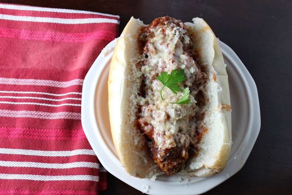 Guest Post: Creole Meatball Po'Boys from The Texan New Yorker