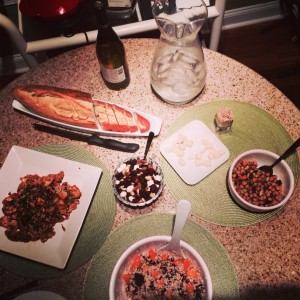 Quinoa Salad with Butternut Squash, Dried Cherries, Pomegranate and Pepitas