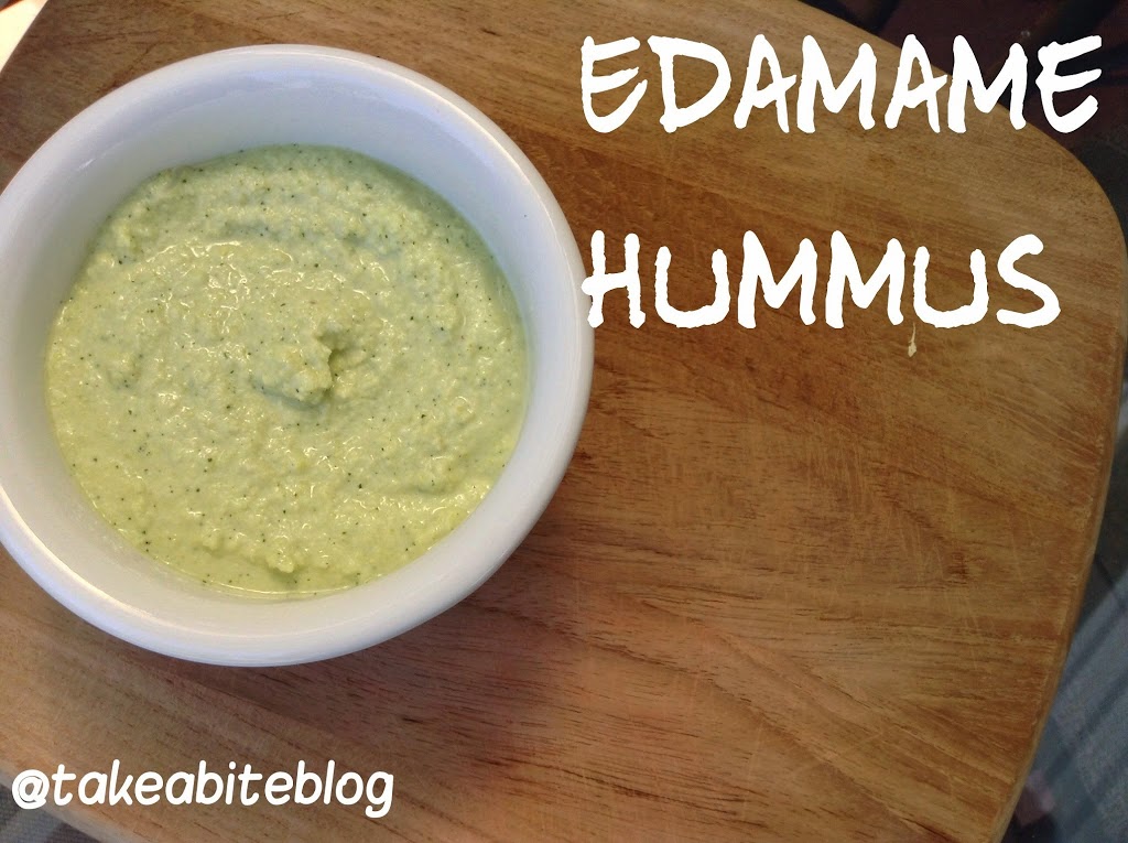 Edamame Hummus for #SundaySupper