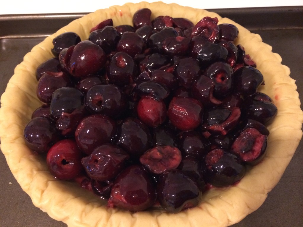 Cherry Almond Crumble Pie - Take A Bite Out of Boca #Leftoversclub