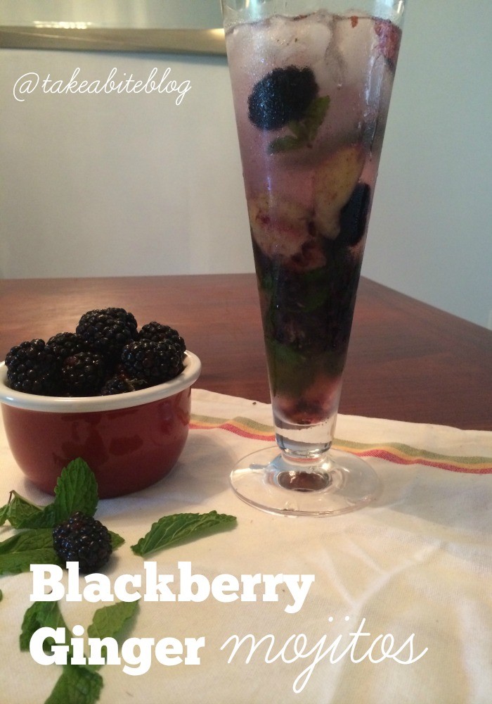 Blackberry Ginger Mojitos and Celebrating a 30th Birthday!