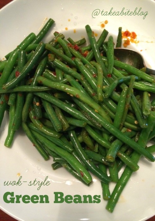 wok-style green beans