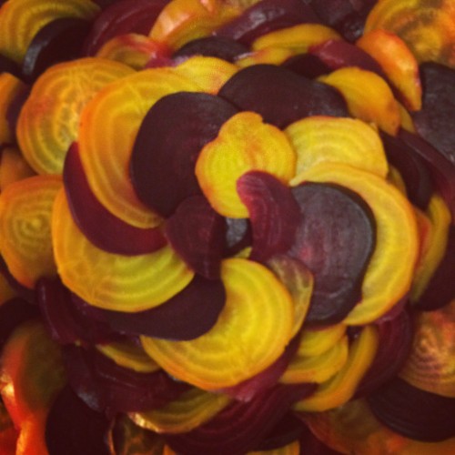 roasted beets