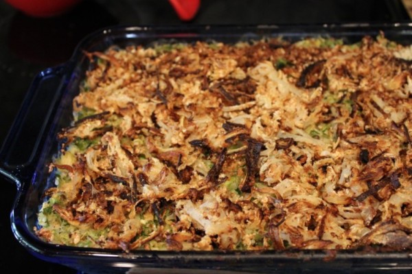 shredded brussels sprouts casserole