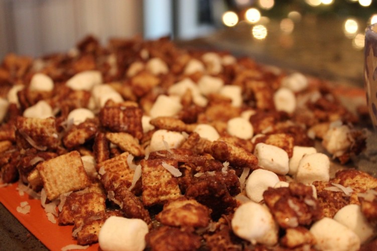 mexican hot chocolate chex party mix