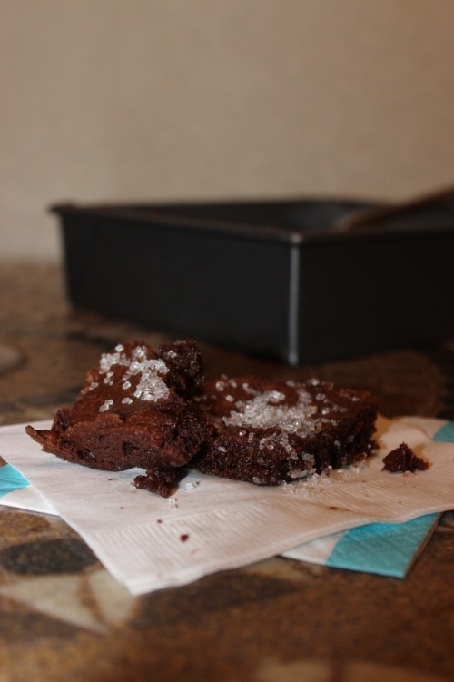 bourbon vanilla brownies #vanillaweek