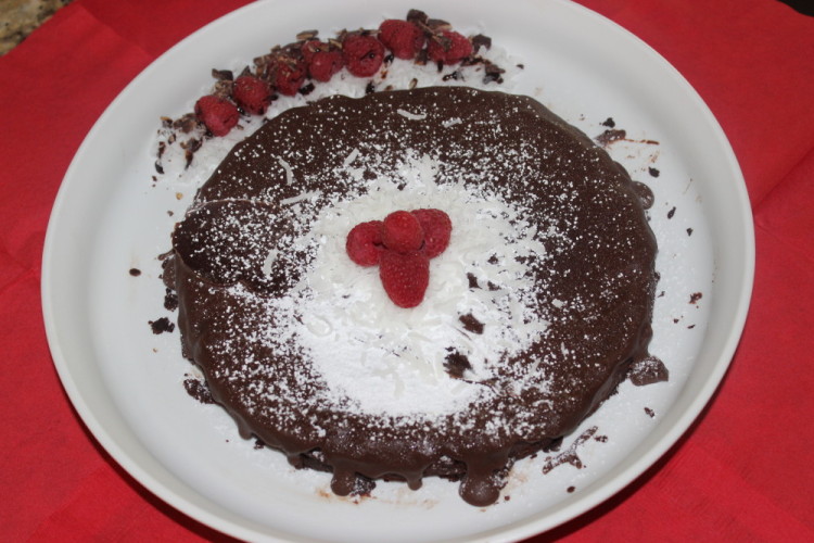 Flourless Chocolate Coconut Cake #FWCon