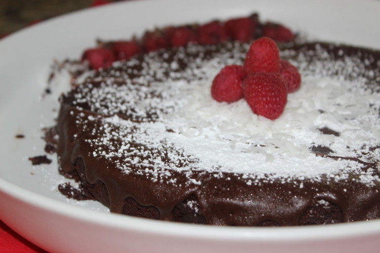 Flourless Chocolate Coconut Cake #FWCon