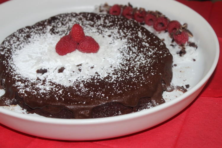 Flourless Chocolate Coconut Cake #FWCon