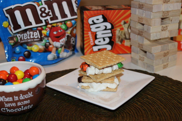 #GameNightIn with Hasboro® and M&M's® S'mores