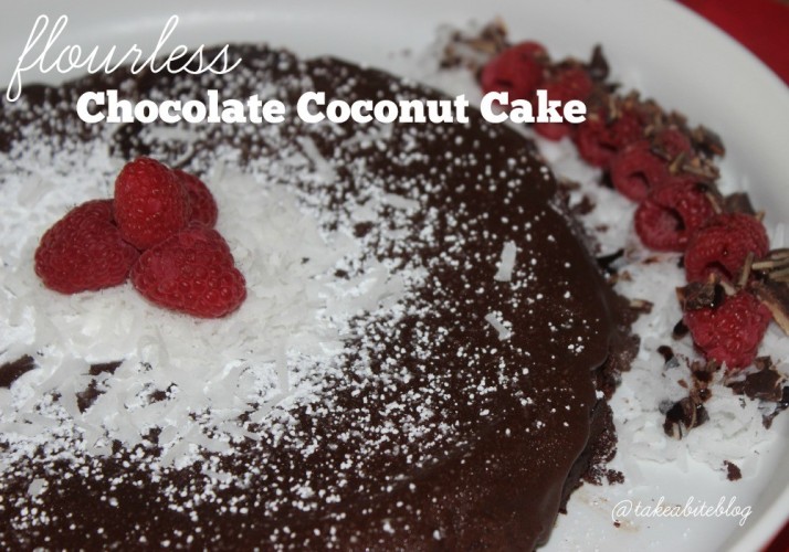 Flourless Chocolate Coconut Cake #FWCon