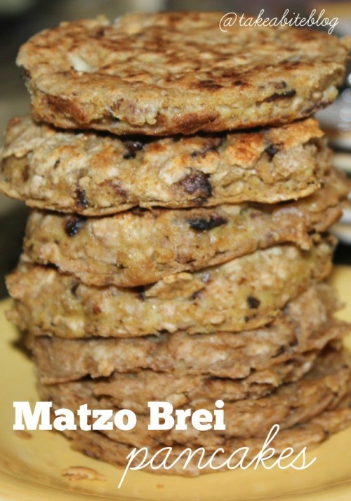 Matzo Brei Pancakes #SundaySupper