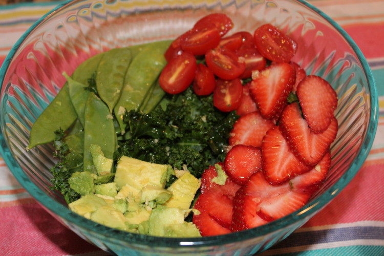 Strawberry and Avocado Salad #WeekdaySupper