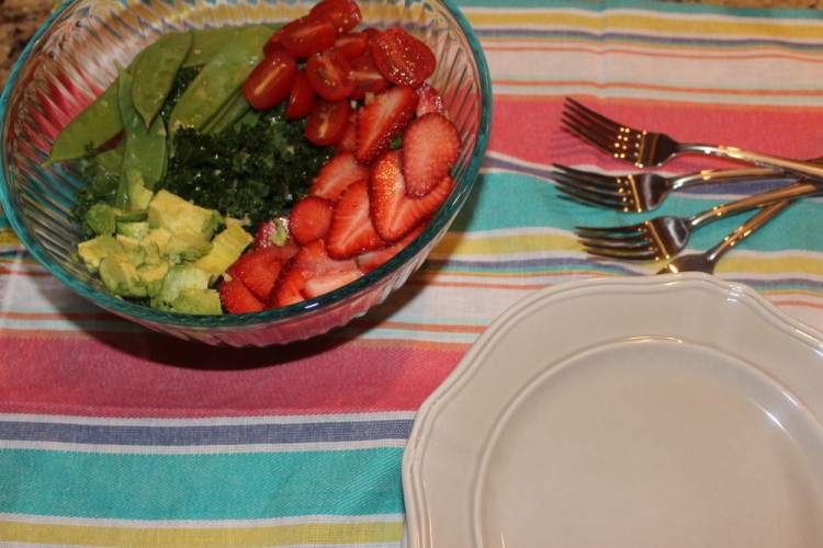 Strawberry and Avocado Salad #WeekdaySupper