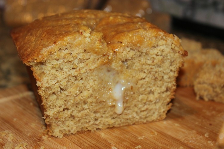 Yogurt Culture: Iced Almond-Lemon Loaf Cake #stonyfieldblogger