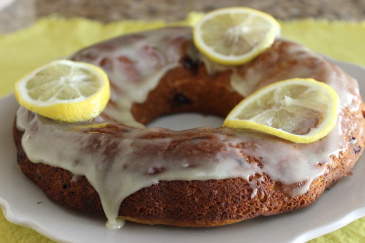 Lemon-Cranberry Poppyseed Bundt Cake #BundtBakers