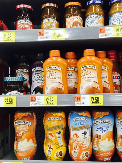 Smucker's® Ice Cream Toppings, available at Walmart