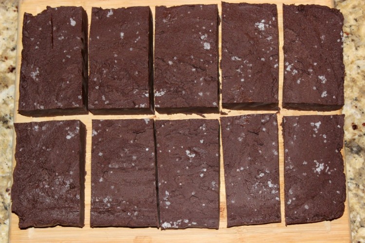 Dark Chocolate Sea Salted Fudge