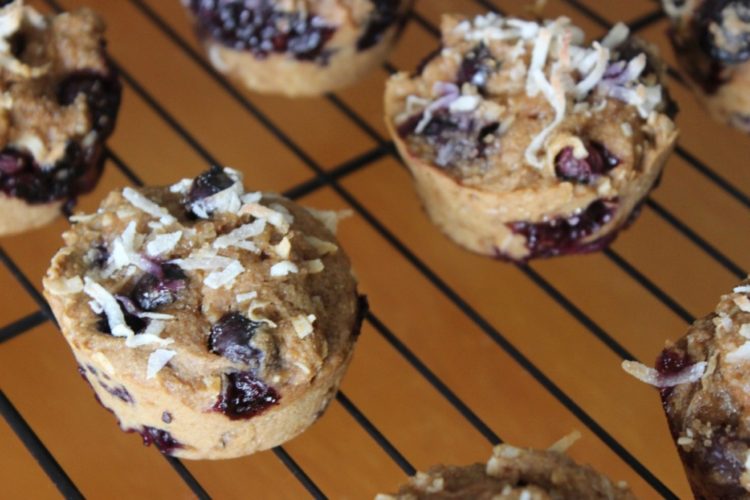 Blueberry Coconut Muffins #SundaySupper #JuneDairyMonth