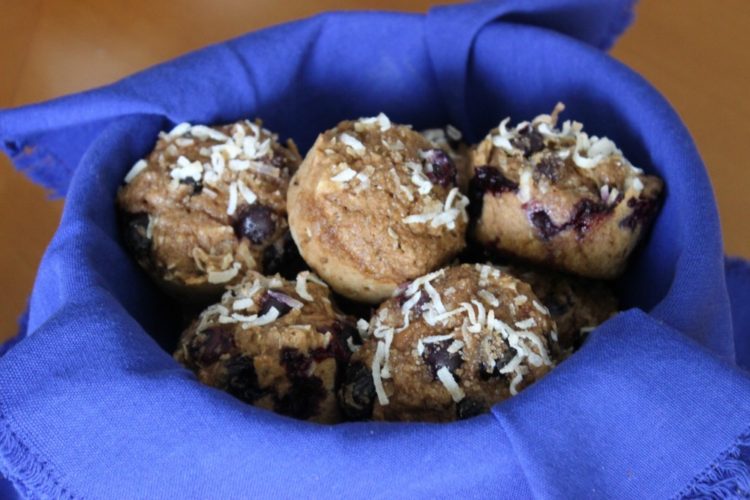 Blueberry Coconut Muffins #SundaySupper #JuneDairyMonth