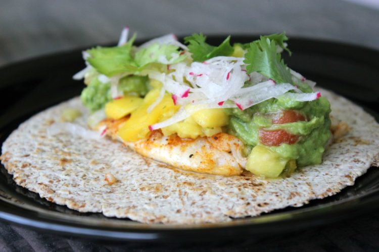 Blackened Lionfish Tacos