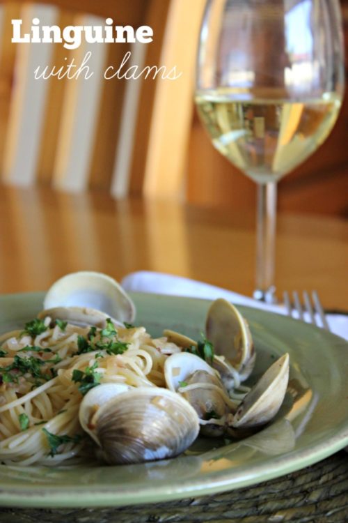 Linguine with Clams #thetalkofthetable