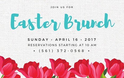 Easter Brunch at The Addison, Boca Raton