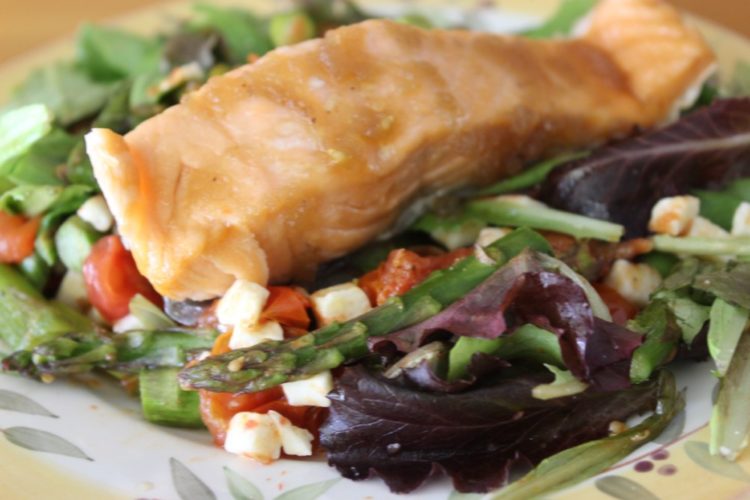 Spring Salmon Salad