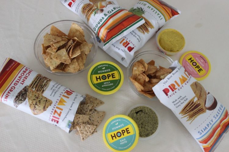 Summertime Snacking with Primizie Chips and Hope Hummus