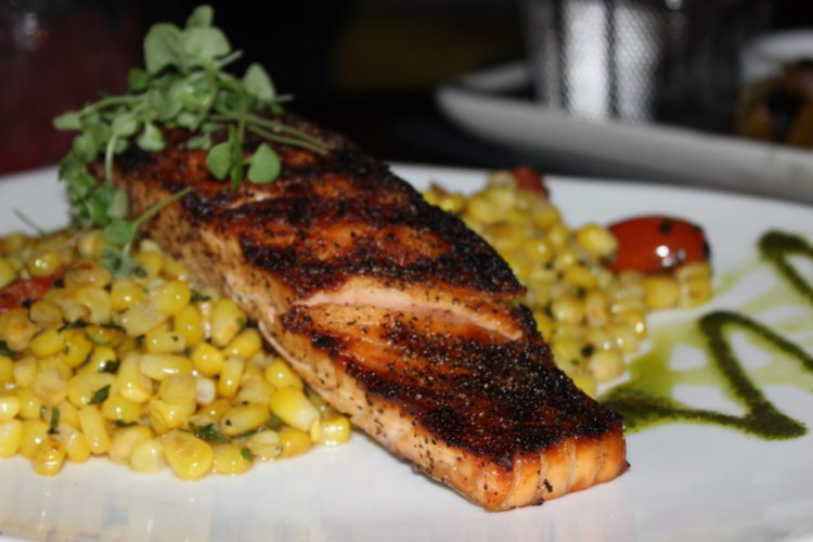 The Tuck Room Grilled Salmon