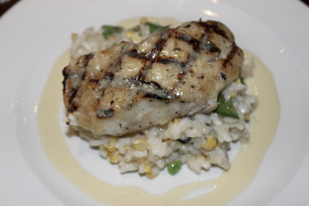 Burton's Grill and Bar Catch of the Day Risotto